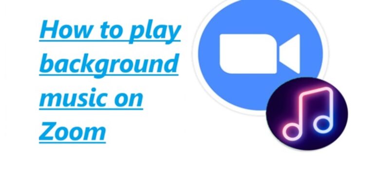 How to play background music on Zoom