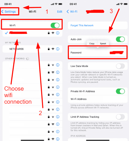 How to share an Wi-Fi password on iPhone 